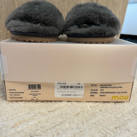 MOU Australia Ssense slippers (similar to Uggs but designer!) - paid $200 - Picture 2 of 6